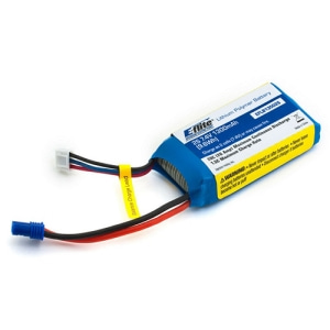 미국 E-flite 정품배터리 2S Li-Poly Battery Pack w/EC2 Connector 20C (7.4V/1300mAh) Delta Ray 배터리