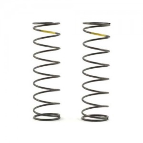 [TLR344025]Team Losi Racing 16mm EVO Rear Shock Spring Set (Yellow - 4.2 Rate) (2)