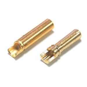 UP-AM1003F-1 Hi Amper Euro 4mm Gold Connector Male &amp; Female (1pair)