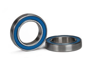 [AX5106] Ball bearing, blue rubber sealed (15x24x5mm) (2) 