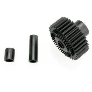 AX3984X Output gear, 33T (1)/ spacers (2)