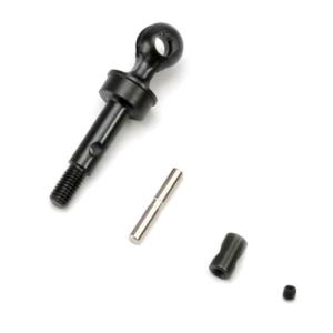 AX5654 Stub axle, CV style (machined steel) (1)/ cross pin (1)/ drive pin (1)