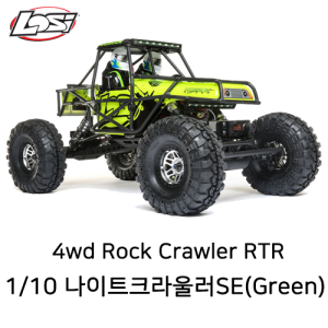 신형 Night Crawler SE, Green: 1/10 4wd Rock Crawler RTR 산악용 전동차량  