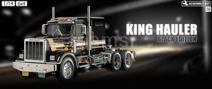 [TA56336] 1/14 Scale R/C Tractor Trucks [King Hauler Black Edition] 