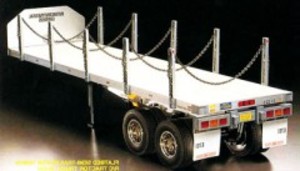 [TA56306] 1/14 Flatbed Trailer For Tamiya RC Tractor Truck 