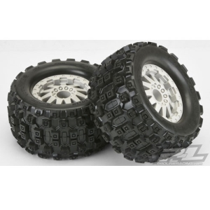 AP10125-25 Badlands MX28 2.8&quot; (Traxxas Style Bead) All Terrain Tires Mounted