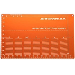 AM-220022-O High Grade Setting Board For 1/32 Mini 4WD (Orange)