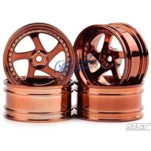 102045C MST Copper TMB TMB RC 1/10 Drift Car Wheels offset 8 (4 PCS)