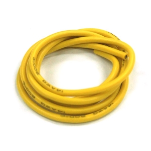 UP-WS14Y Silicon Wire 14AWG (YELLOW : 1mtr) : 실리콘와이어 14게이지