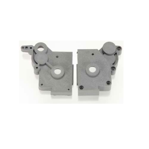 AX4191 Traxxas Gearbox Halves Gray Left &amp; Right