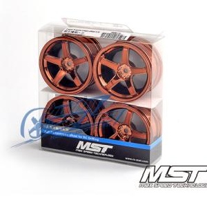 MST PREMIUM DRIFT Copper Red 5 spoke wheel offset 8 (4PC/한대분)