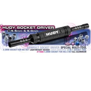 HUDY SOCKET DRIVER 5 MM &amp; 5.5 MM