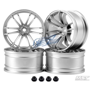 102074FS MST Flat silver TSP Wheels offset 7 (4 PCS)