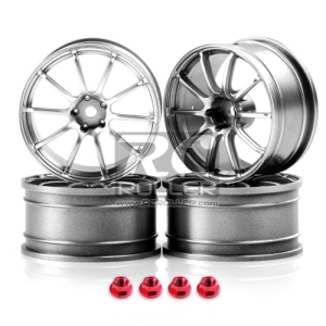MST 102067PS Paint silver RS II wheel (+3) (4)