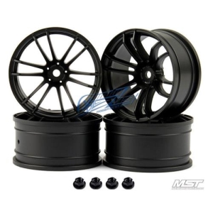 102074FBK MST Flat black TSP Wheels offset 7 (4 PCS)