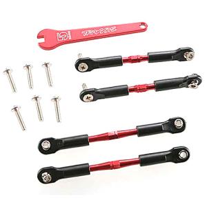 AX3741X Turnbuckles, aluminum (red-anodized)
