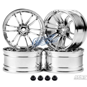 102073S MST Silver TSP Wheels offset 5 (4 PCS)