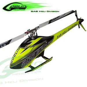 최신형 500급 헬기 - SAB Goblin 500 Sport Carbon/Yellow