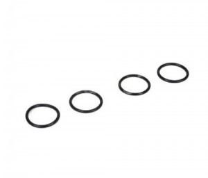 [TLR243006] 16mm Shock Nut O-rings (4): 8B 3.0