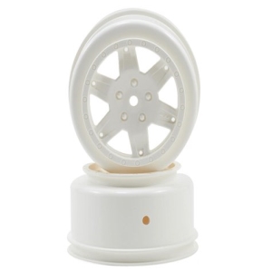 [입고]Team Losi Racing 12mm Hex Short Course Wheels (White) (2) (22SCT/TEN-SCTE)