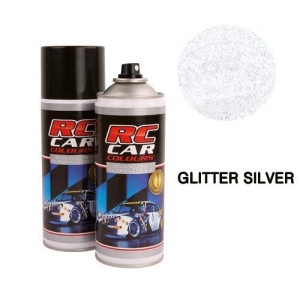 RC Car Colours - GLITTER SILVER 150 ml. Spray Paint 고급형 페인트/도료