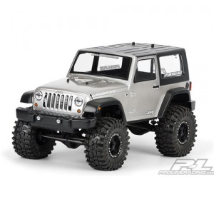 AP3322 2009 Jeep Wrangler Rubicon Clear Body for 1:10 Scale Crawlers