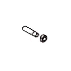 NOV18600 Lock and nut for carburettor 4x17mm 2.1cc