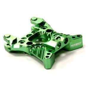 T5009GREEN Billet Machined Shock Tower (1) for HPI Savage XS Flux