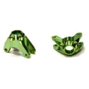 T5012GREEN Billet Machined Alloy Rear Hub Carrier (2) for HPI Savage XS Flux
