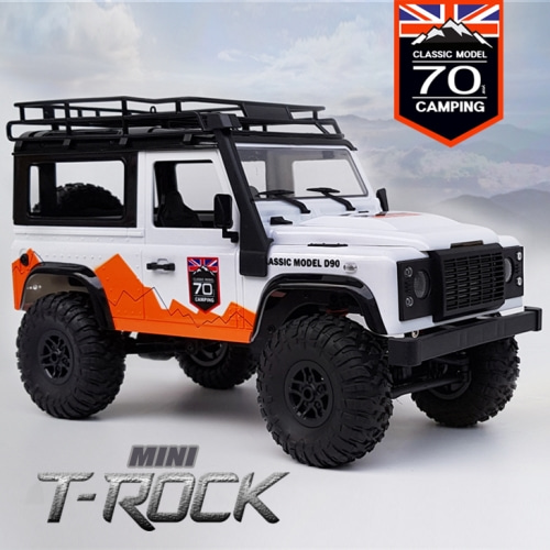 [입고완료-당일배송] 2.4G 1:12 mini trock 4WD Rc Car rock Vehicle Truck (미니티락) 화이트