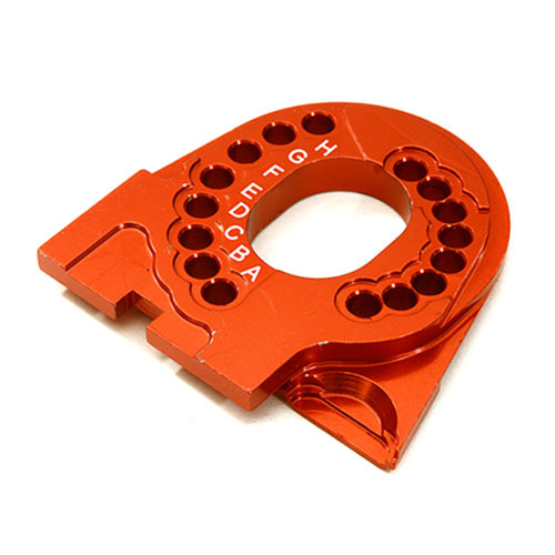 Billet Machined Motor Mounting Plate for Traxxas TRX-4 Scale &amp; Trail Crawler (Red)│TRX4 메탈모터마운트