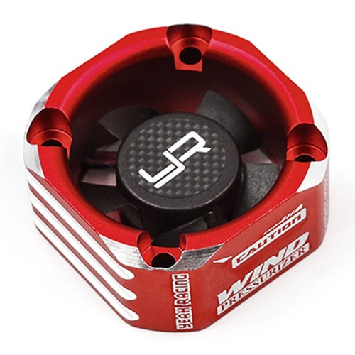[#YA-0576RD] Aluminum Case 30mm Booster Cooling Fan Red