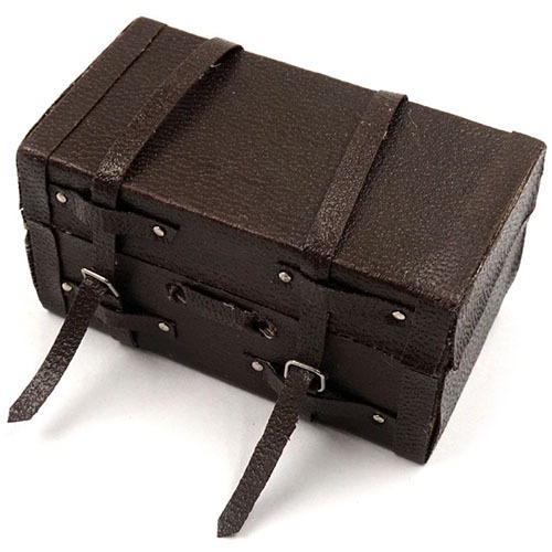 [#XS-55921] 1/10 Leather Suitcase Scale Accessory (31 x 31 x 58mm) 트라이얼악세사리