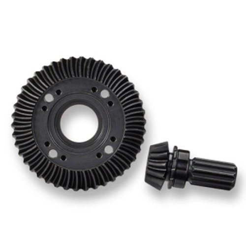 AX7778X Ring gear, differential/ pinion gear, differential (machined, spiral cut) (rear)