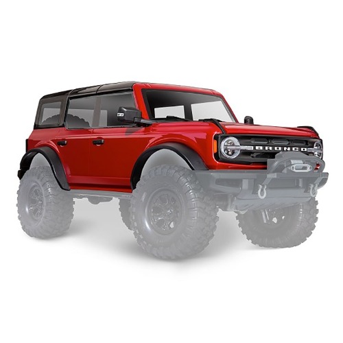 AX9211R Body, Ford Bronco (2021), complete, Red (painted)