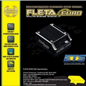 [ME-FLEK] FLETA Euro Brushless ESC Black Case    