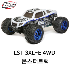 몬스터 트럭 끝판왕 LOSI 1/8 LST 3XL-E 4WD Monster Truck *센터디프구조,150A 6S 변속기,AVC자이로, 100km/h+
