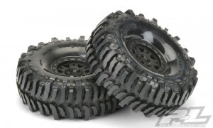AP10133-10 Interco Bogger 1.9인치 G8 Rock Terrain Tires Mounted