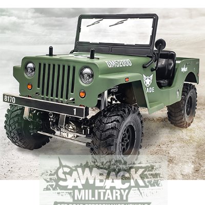 1/10 GS01 Military Sawback RTR [KR]  New