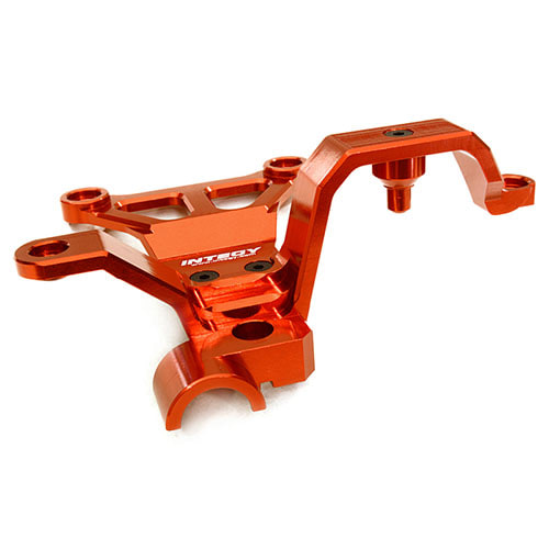 Billet Machined Steering Bell Crank Support for Traxxas X-Maxx 4X4 (Red)
