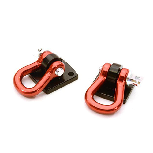 Realistic 1/10 Bow Shackle for Off-Road Trail Rock Crawling C26929RED