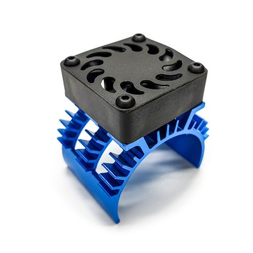 540/550 motor heatsink &amp; cooling fan (Blue) 쿨링팬
