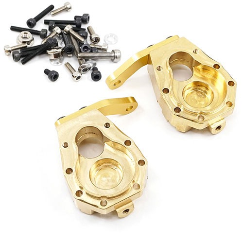 [#TRX4-031] Brass Front Steering Knuckle 59g 2 pcs for Traxxas TRX-4