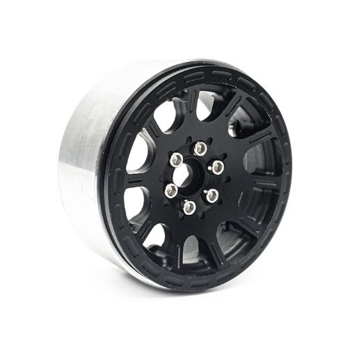 2.2 CN07 Aluminum beadlock wheels (Black) (4)