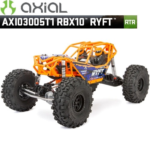 AXIAL 엑시얼 1/10 RBX10 Ryft 4WD Brushless Rock Bouncer RTR,Orange 락바운서 리프트