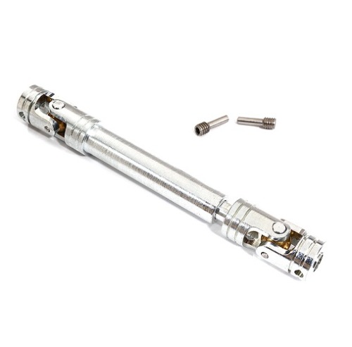 Stainless Alloy 122-148mm Center Drive Shaft w/ 5mm ID for 1/10 Off-Road Crawler C30292 메탈드라이브샤프트