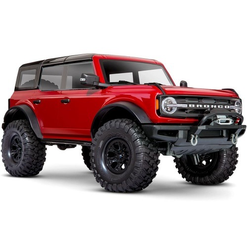 [#CB92076-4-RED] 1/10 TRX-4 Crawler w/2021 Ford Bronco Body (OX White) w/TQi 2.4GHz Radio (트랙사스 TRX4 브롱코 2021)