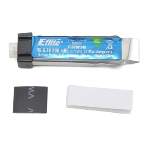 E-flite 1S LiPo Battery Pack 45C (3.7V/200mAh)