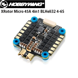 최신형 XRotor Micro 45A 4in1 BLHeli32 6S 드론 통합형변속기  