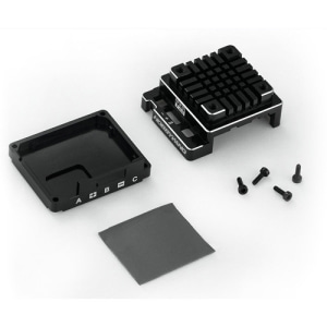 X120A-V3.1 Aluminium Cases Set-BLACK (하비윙 X120A-V3.1 변속기 케이스)  